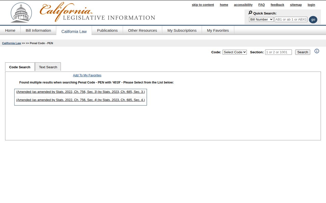 California Penal Code section 4019 county jail credit source for Kern projected release dates
