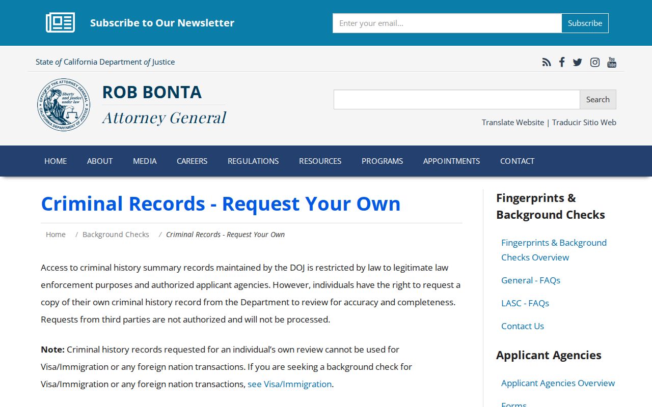Kern County released inmate mugshots California arrest record sealing information